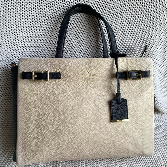 Kate Spade Navy Blue and Cream handbag - Picture 1 of 15